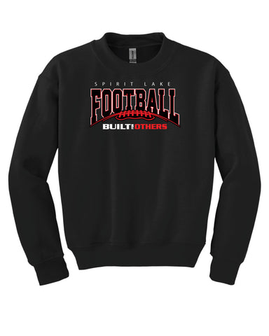 FB24 BLACK YOUTH Crewneck Sweatshirt