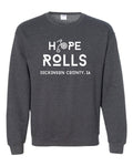 Hope Rolls - Crewneck - Dark Heather