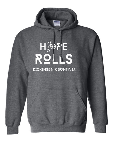 Hope Rolls - Hoody - Dark Heather