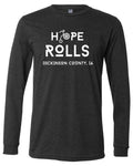 Hope Rolls - Long Sleeve - Dark Grey Heather