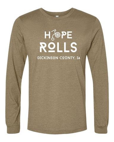 Hope Rolls - Long Sleeve - Heather Olive