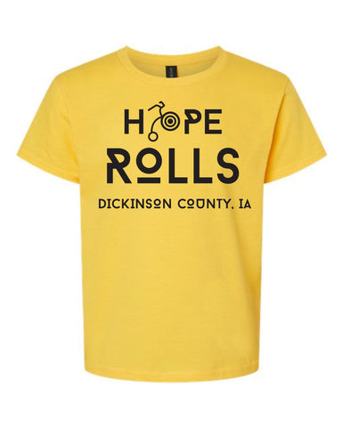 Hope Rolls - YOUTH Short Sleeve - Daisy